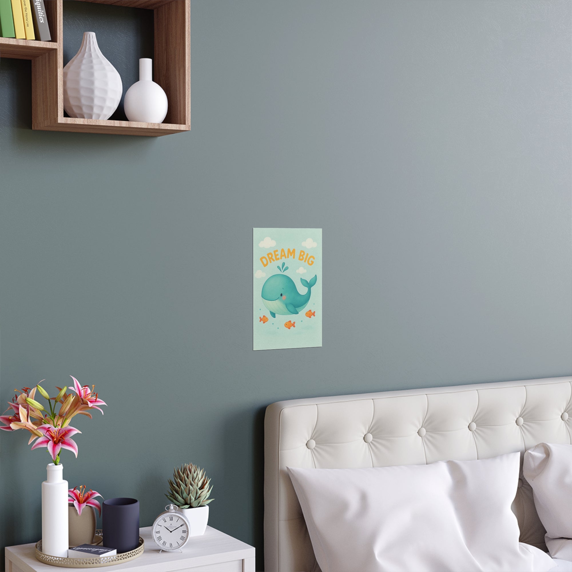Dream Big Whale Wall Art