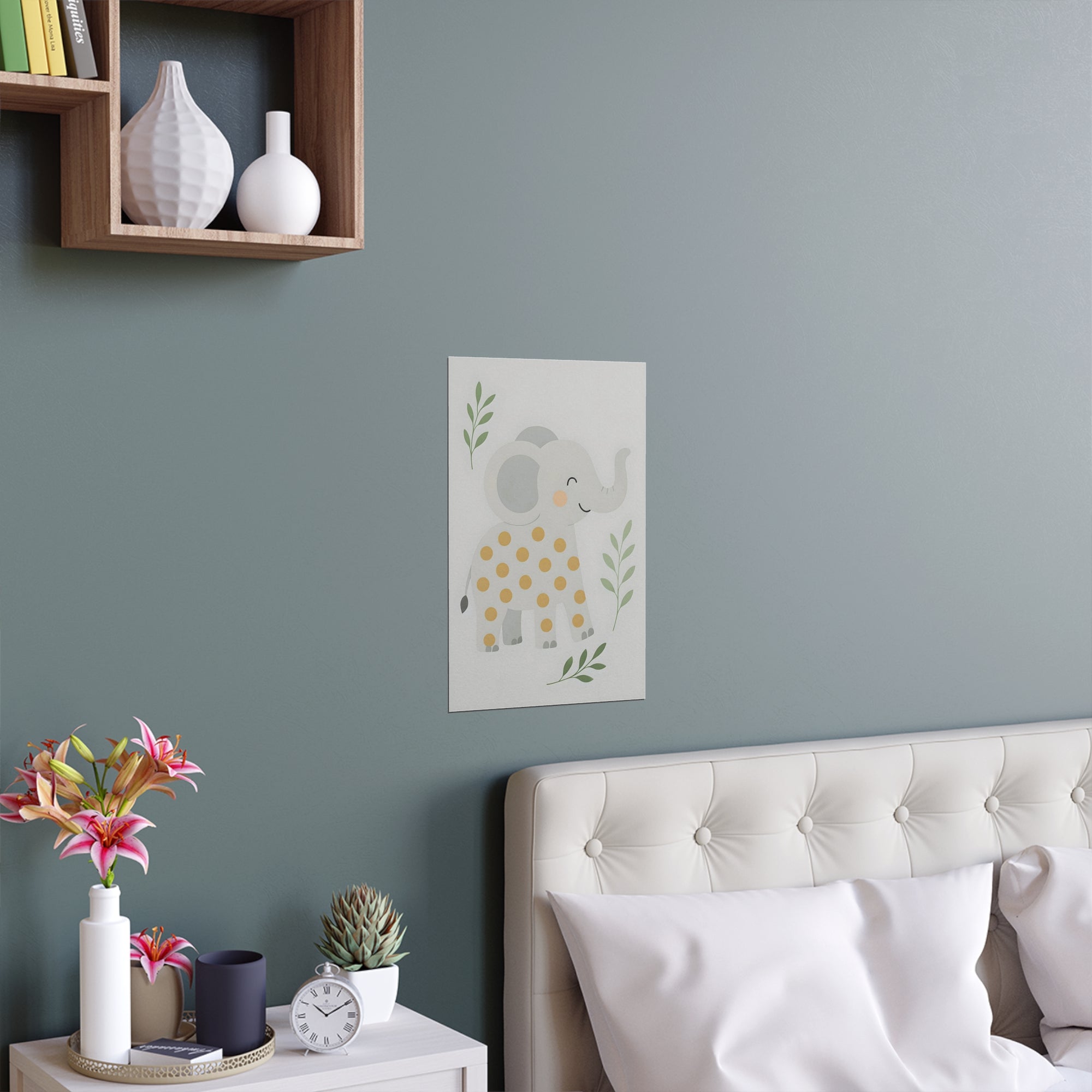 Elephant Safari Animal Wall Art