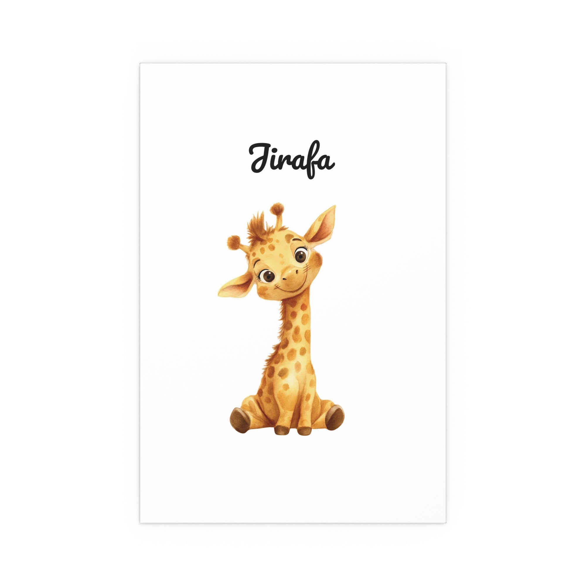 Jirafa (Giraffe) Safari Wall Art